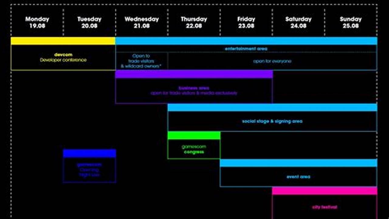 Gamescom 2024 Timetable Generator