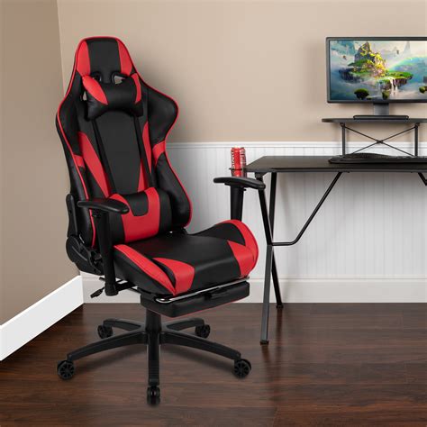 Goplus Massage Gaming Chair Reclining Swivel Racing Office Chair with Footrest eBay