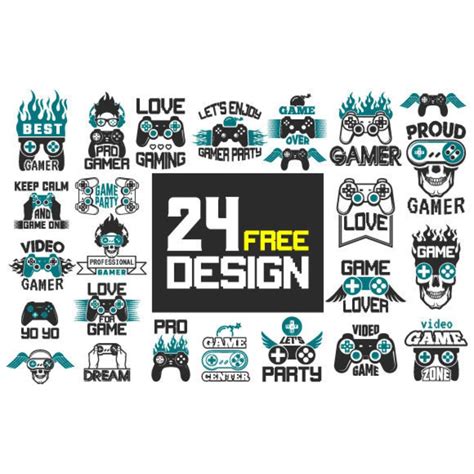 Download Gaming SVG Bundle Commercial Use