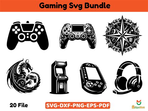Download Gaming SVG Bundle Printable