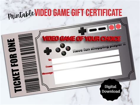 Gaming Voucher