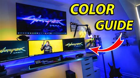 Gaming Setup Color Themes Inspired by Esports Teams