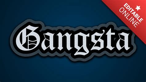 Unleash the power of creativity: Generate stunning Gang Writing Fonts with our state-of-the-art Font Generator tool!