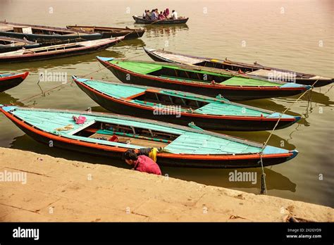 Ganges river boats