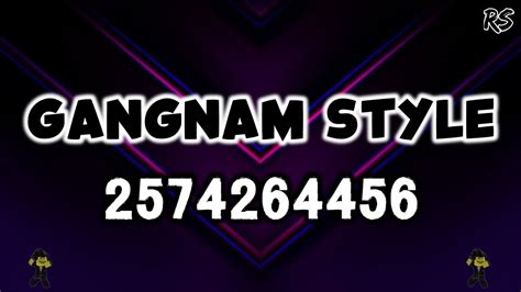 Gangnam Style Roblox ID | infonuz