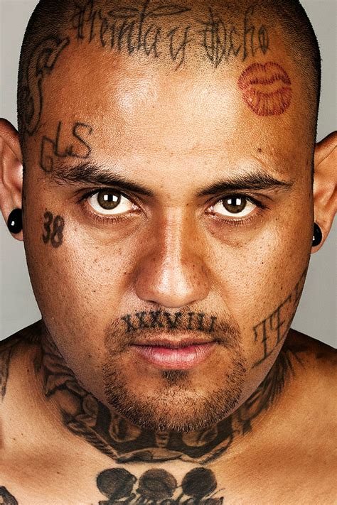 Gangster Face Tattoos