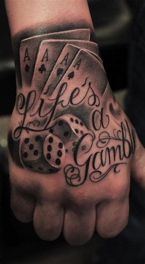 Gangster Hand Tattoos