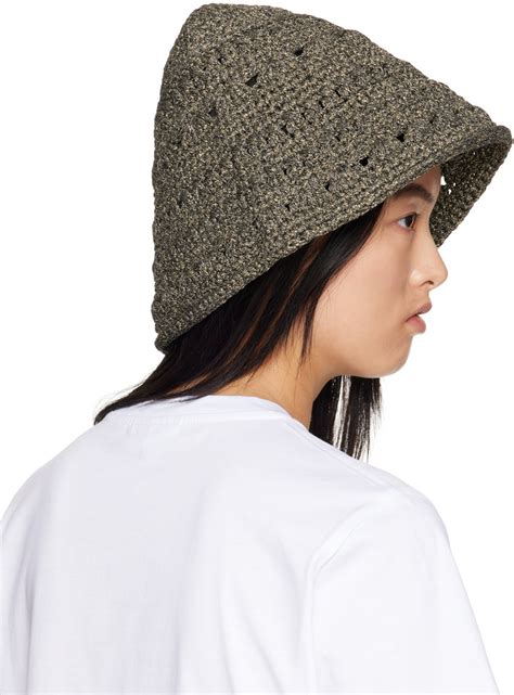 Ganni Crochet Bucket Hat