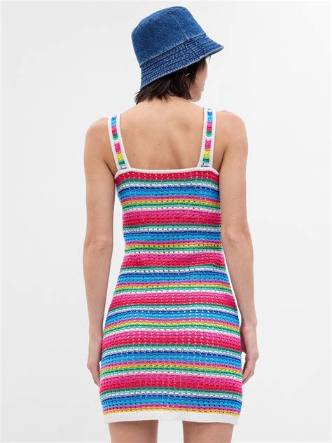 Gap Crochet Mini Dress