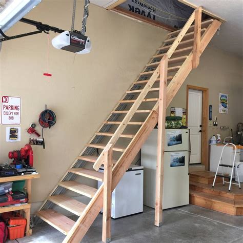 Maximizing Space: Garage Stair Storage