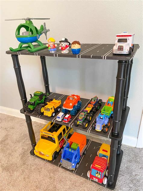 DIY Garage Pegboard Storage for Outdoor Toys