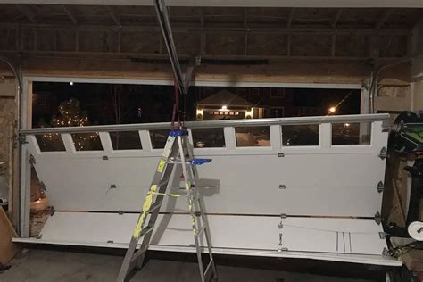 Garage Door Off Track - Emergency Repair