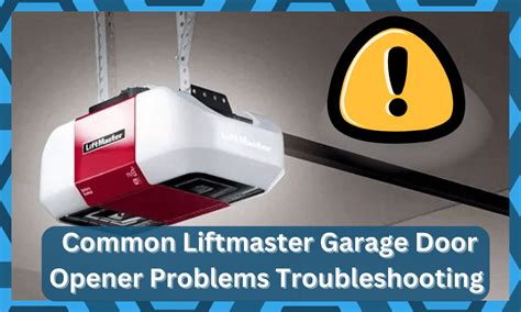 Garage Door Opener Problems