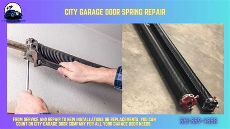 Garage Door Repair Boca Raton Broken Spring