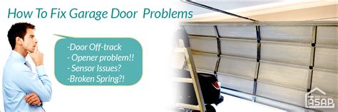 Garage Door Repair Pasadena CA - Common Problems