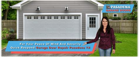 Garage Door Repair Pasadena TX - Common Problems