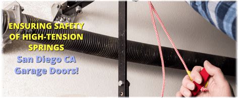 Garage Door Spring Inspection San Diego