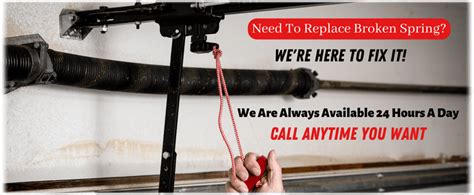 Garage Door Spring Repair Las Vegas Broken Spring