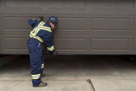 Garage Door Stuck Open
