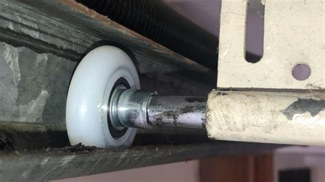 Garage door roller replacement