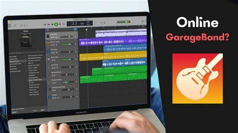 GarageBand audio editing software