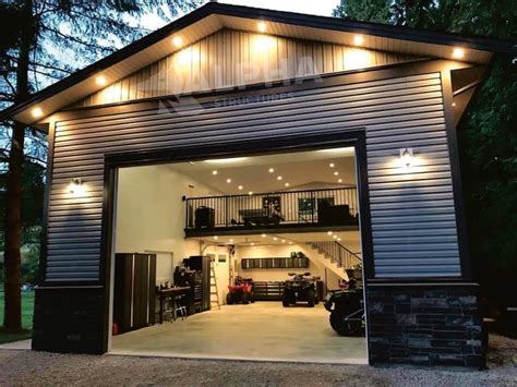 Garage Buildings with Living Quarters This garage is the perfect size