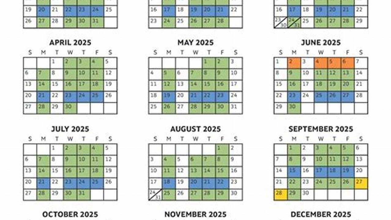 Garbage And Recycling Calendar