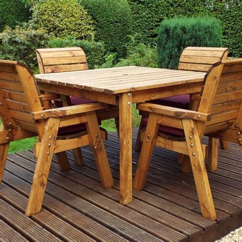 Garden Table And Chairs Plans