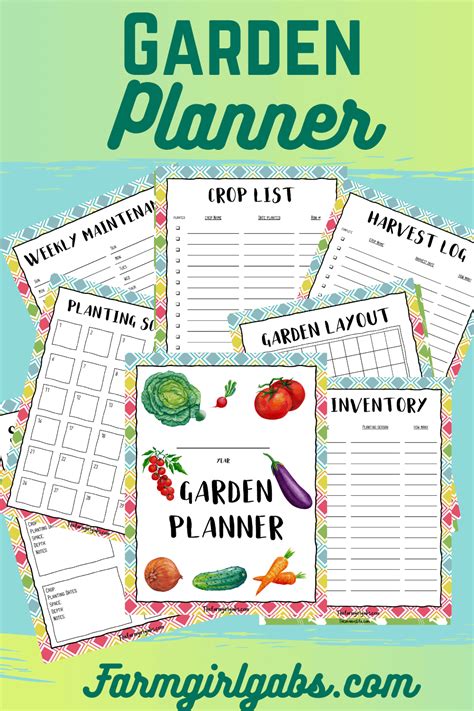 Garden Calendar Planner