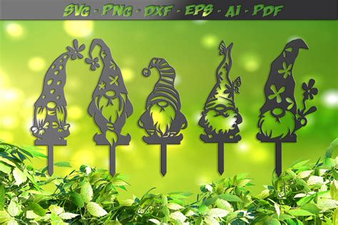 Download Garden Gnome Stakes Files DXF Files