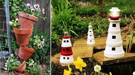 Garden Ideas With Clay Pots