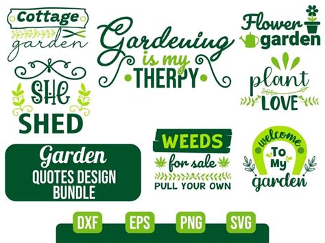 Download Garden SVG/Cut Files Bundle Cameo