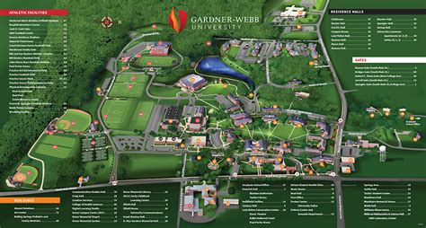 Gardner Webb Campus Map World Of Light Map