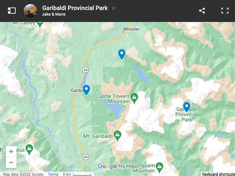 Garibaldi Park trailhead