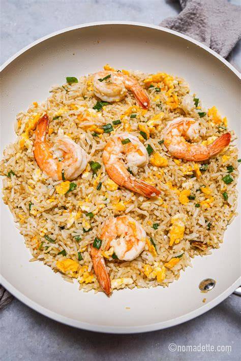 Garlic Butter Shrimp Fried Rice