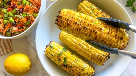 Garlic Herb Butter Grilled Corn on the Cob