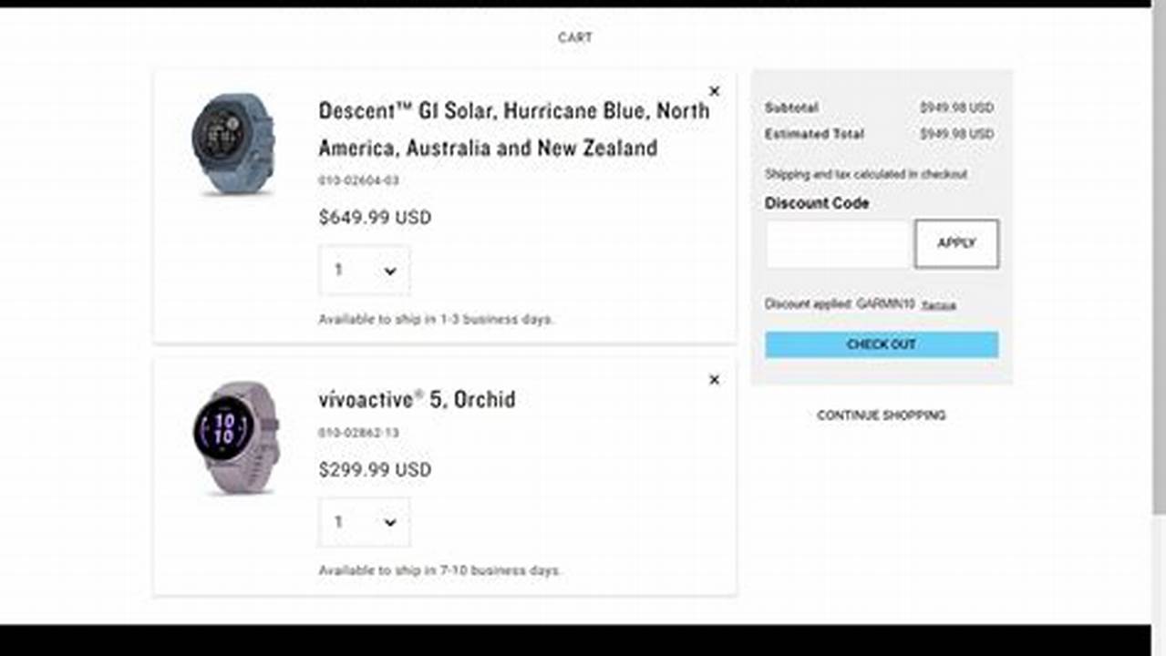 Garmin Discount Code 2024 Coupon Code