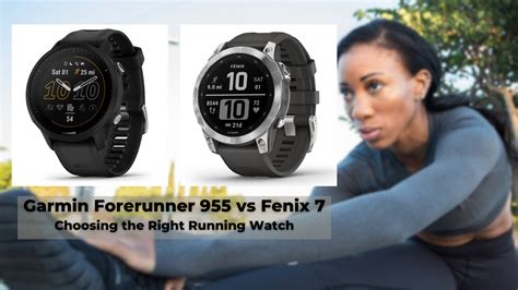 Garmin Forerunner 955 vs Garmin Fenix 7: Design and display