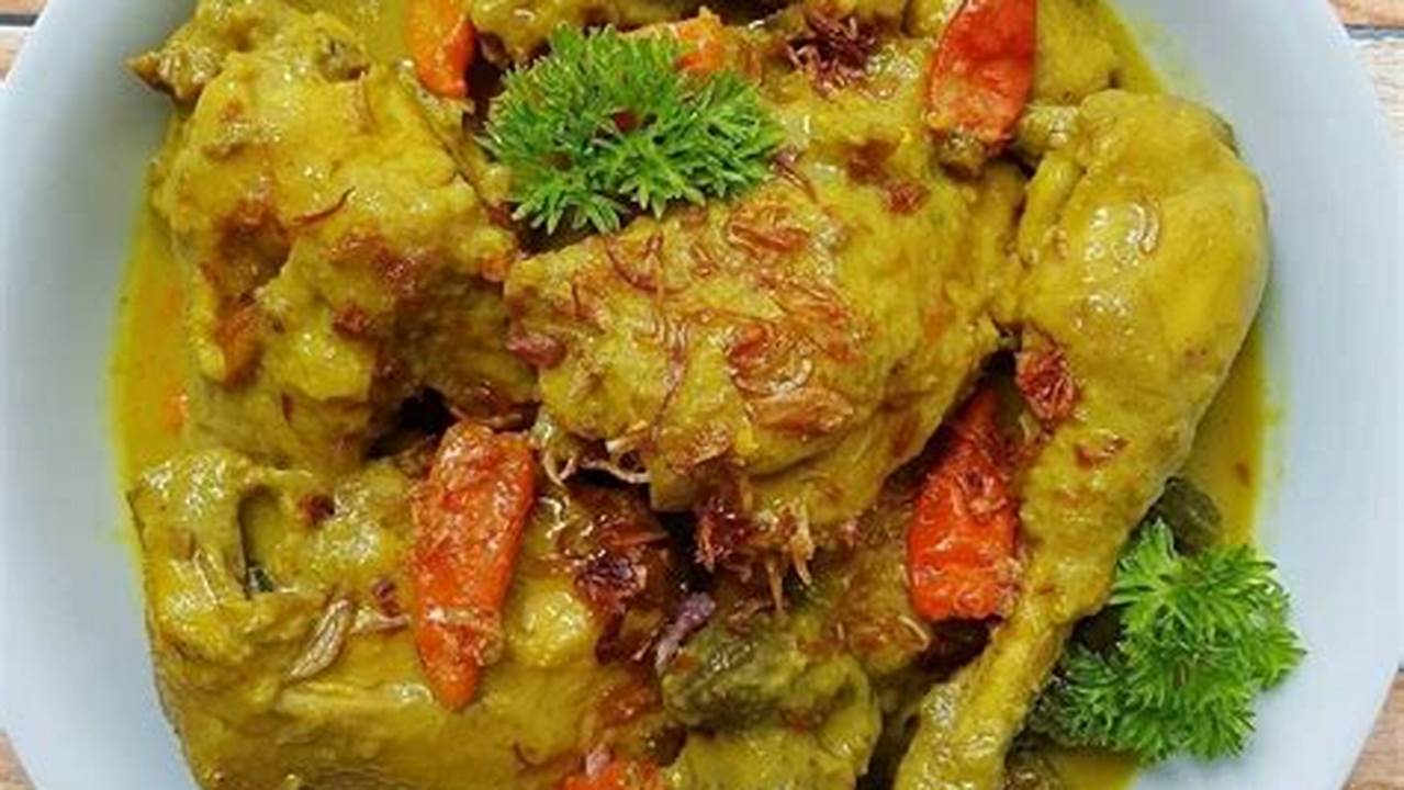 Garnis Pada Resep Ayam Kampung, Resep