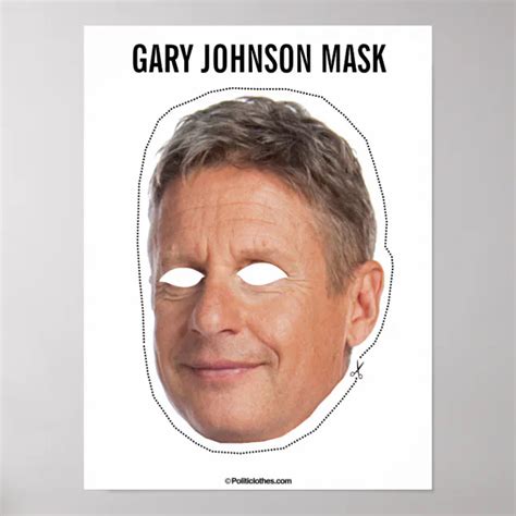 Gary Johnson Mask