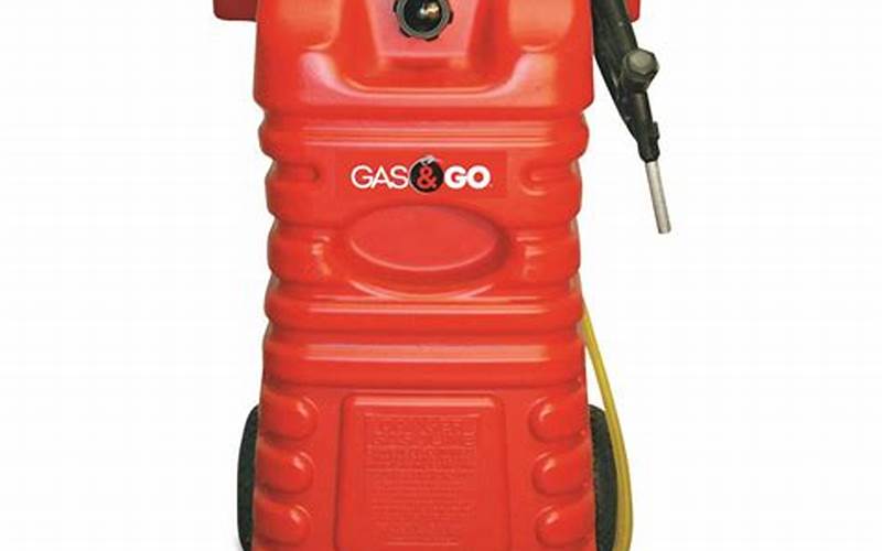 Gas Caddy For Boat With Pump