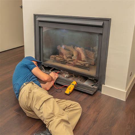 Gas Fireplace Inspection and Repair