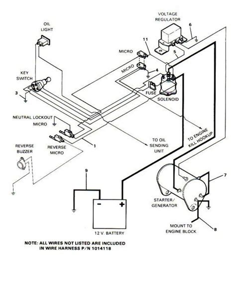 Gas Golf Cart Electrical Systems