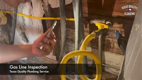 Gas Line Inspection Dallas TX