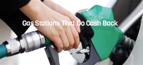 Gas Stations That Give Cash Back