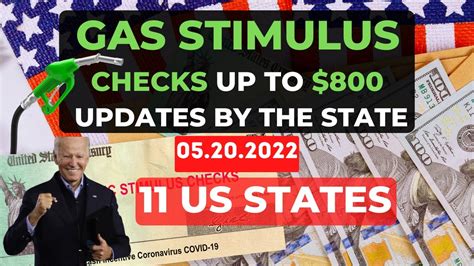 Gas Stimulus Checks 2022