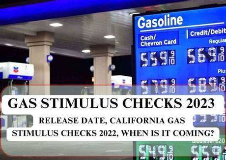 Gas Stimulus In California
