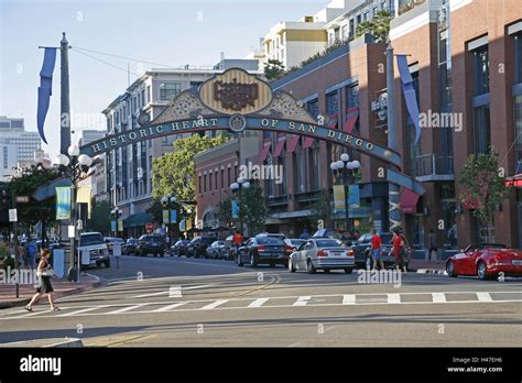 Gaslamp Quarter Street Scene