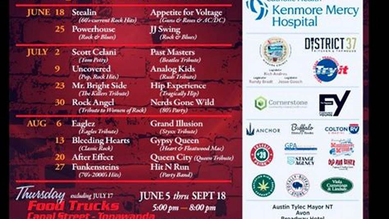 Gateway Harbor Concerts 2024