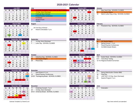 Gateway Science Academy Calendar